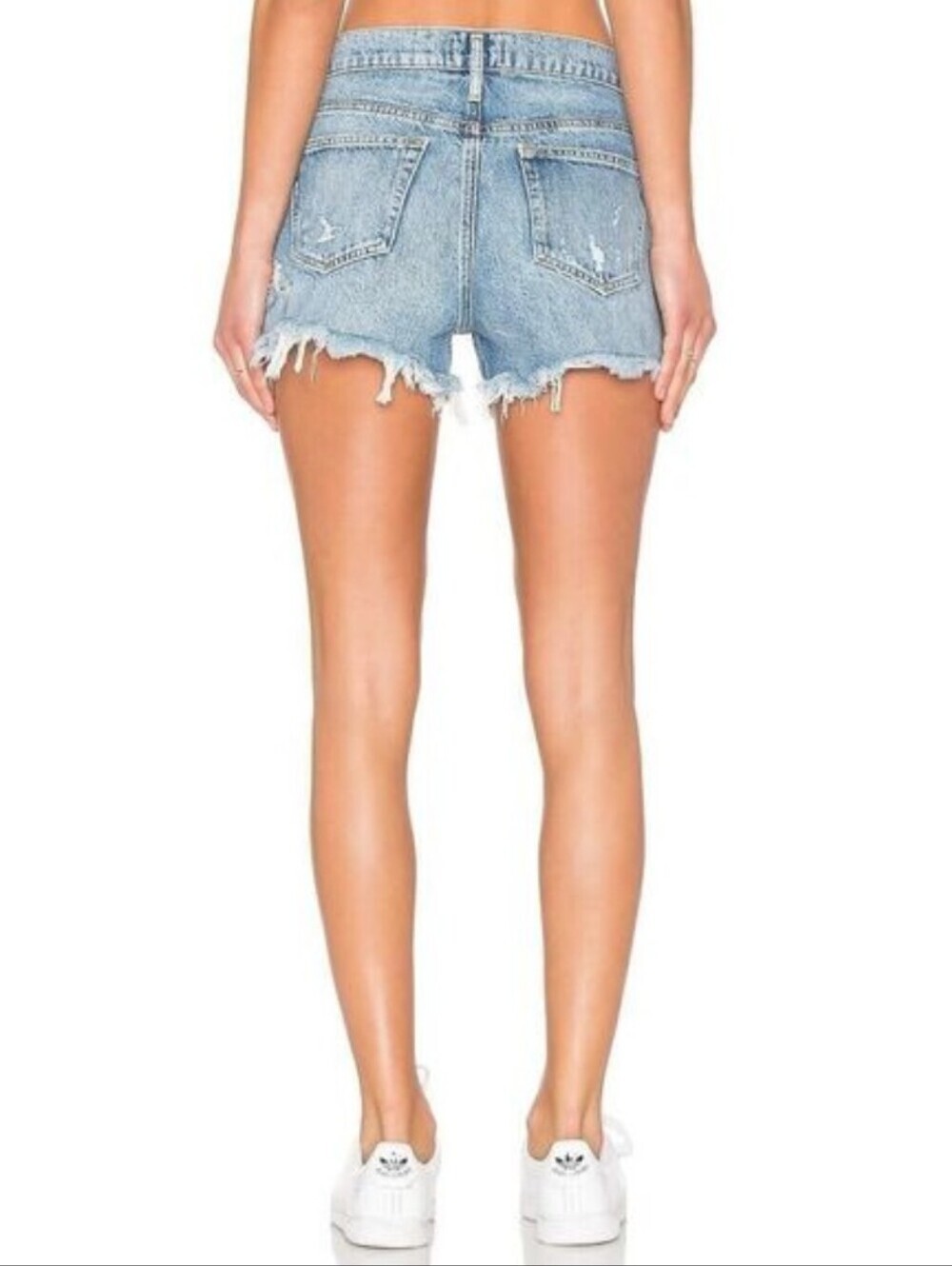 AGOLDE Parker Vintage Cut Off Short in Swapmeet Size 25 - Picture 2 of 5